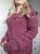 Bordowy sweter / kardigan hand made vintage chic