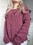 Bordowy sweter / kardigan hand made vintage chic
