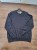 Granatowy sweter Bison bawełna i wełna r. XXL