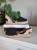 Czarno beżowe espadryle, lekkie, boho, rozmiar 39