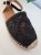 Czarno beżowe espadryle, lekkie, boho