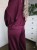 Bordowy dres bluza i spodnie z rozszerzanymi nogawkami wiskoza Polska marka S/M  burgundowy