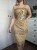 Sukienka z stateczki i koralików retro glamour elegancka kobieca