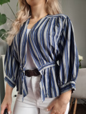 Striped blouse HANDMADE