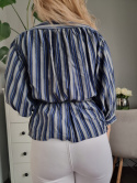 Striped blouse HANDMADE