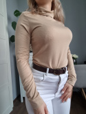 Turtleneck, beige, cappuccino, Marks & Spencer, r. 36