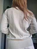 Creamy thin cardigan