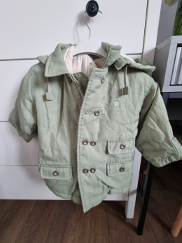 Green padded jacket MINI MEXX r. 74 12M