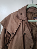 Beige coat made of 100% natural leather from Africa