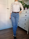 Light blue mum jeans by H&M