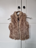 Fur vest for a girl