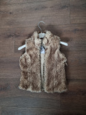 Fur vest for a girl