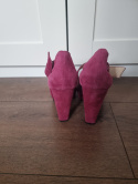 Block-heeled sandals Michael Kors, magenta, size 38