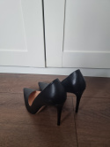 Black high heels Celebrity Vero Cuoio, Italian classic, size 38