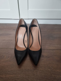 Black high heels Celebrity Vero Cuoio, Italian classic, size 38