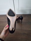 Black high heels Celebrity Vero Cuoio, Italian classic, size 38