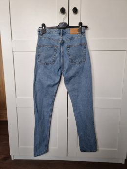 Světlé mom jeans Monki, růžové XS