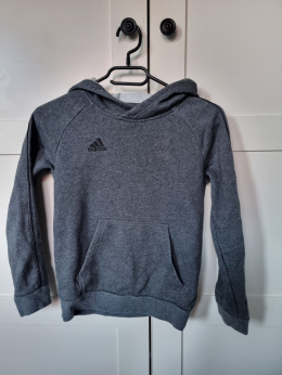 Szara bluza dziecięca Adidas 9-10 lat