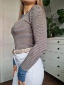 Sweterek w stylu vintage, Zara, r. XS