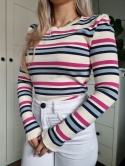 Sweterek /bluzka w paski Zara rozmiar L